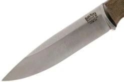 Bark River Aurora 3V, Green Canvas Micarta Bushcraft Knife -Knife Sales Store BRK06 122 3VGRC 03 bark river brk06 122 3vgrc 03