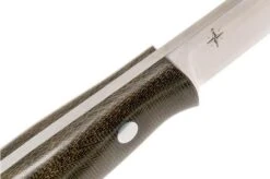 Bark River Aurora 3V, Green Canvas Micarta Bushcraft Knife -Knife Sales Store BRK06 122 3VGRC 05 bark river brk06 122 3vgrc 05