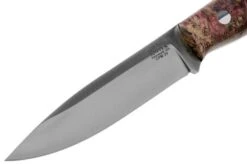 Bark River Aurora CPM 3V, Purple Gold Elder Burl Bushcraft Knife -Knife Sales Store BRK06 122PGEB 03 bark river knives