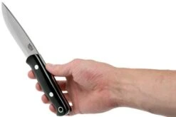 Bark River Bushcrafter II CPM 3V, Black Canvas Micarta -Knife Sales Store BRK06 123BRKC 06 bark river knives