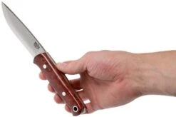 Bark River Bushcrafter II CPM 3V Hellfire Maple Burl -Knife Sales Store BRK06 123HFM 06 bark river knives