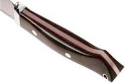 Bark River Classic Clip Point Hunter CPM 3V, Green Micarta, Red Liners -Knife Sales Store BRK06 126GNCM RL 04 bark river brk06 126gncm rl 04