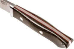 Bark River Classic Clip Point Hunter CPM 3V, Green Micarta, Red Liners -Knife Sales Store BRK06 126GNCM RL 05 bark river brk06 126gncm rl 05