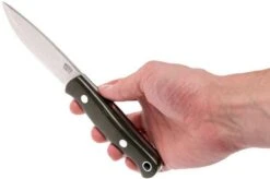 Bark River Bushcrafter I CPM 154, Green Canvas Micarta -Knife Sales Store BRK06 153GNC 06 bark river bushcrafter brk06 153gnc 06