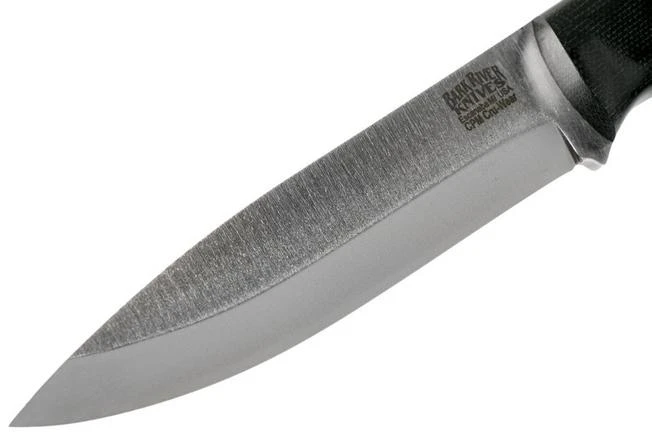 Bark River Aurora Scandi Cru-Wear Black Canvas Micarta 5 Bark River Aurora Scandi Cru-Wear Black Canvas Micarta - Image 3