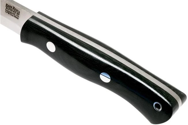 Bark River Aurora Scandi Cru-Wear Black Canvas Micarta 7 Bark River Aurora Scandi Cru-Wear Black Canvas Micarta - Image 5