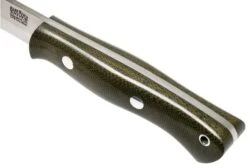 Bark River Aurora Scandi Cru-Wear Green Canvas Micarta -Knife Sales Store BRK06 164GNC 05 bark river knives