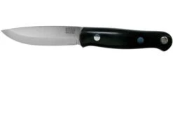 Bark River Bushcrafter CPM CruWear, Black Canvas Micarta, Bushcraft Knife