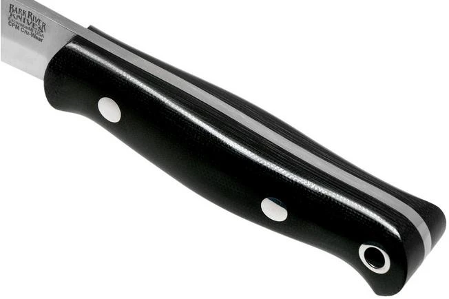 Bark River Bushcrafter CPM CruWear, Black Canvas Micarta, Bushcraft Knife 7 Bark River Bushcrafter CPM CruWear, Black Canvas Micarta, Bushcraft Knife - Image 5