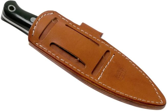 Bark River Bushcrafter CPM CruWear, Black Canvas Micarta, Bushcraft Knife 9 Bark River Bushcrafter CPM CruWear, Black Canvas Micarta, Bushcraft Knife - Image 7