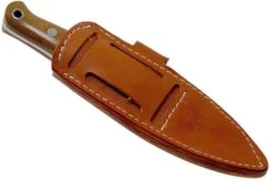 Bark River Bushcrafter CPM CruWear, Natural Canvas Micarta, Bushcraft Knife -Knife Sales Store BRK06 165NCM 07 bark river knives