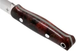 Bark River Bushcrafter II CPM 3V Hellfire Maple Burl Bushcraft Knife -Knife Sales Store BRK06 223HMB 04 bark river knives