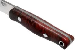 Bark River Bushcrafter II CPM 3V Hellfire Maple Burl Bushcraft Knife -Knife Sales Store BRK06 223HMB 05 bark river knives