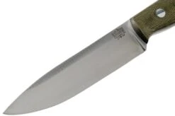 Bark River Aurora II CPM 3V, Green Canvas Micarta Bushcraft Knife -Knife Sales Store BRK06 225GNC 03 bark river knives
