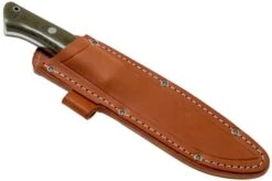 Bark River Aurora II CPM 3V, Green Canvas Micarta Bushcraft Knife -Knife Sales Store BRK06 225GNC 06 bark river knives