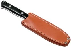 Bark River Bravo Necker II CPM 154CM, Black Canvas Micarta, Brown Sheath 16 Bark River Bravo Necker II CPM 154CM, Black Canvas Micarta, Brown Sheath -Knife Sales Store BRK07 002BRKC 07 bark river brk07 002brkc 07