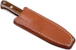 Bark River Bravo Necker II CPM 154CM, Desert Ironwood, Brown Sheath -Knife Sales Store BRK07 002DIW2 07 bark river brk07 002diw2 07