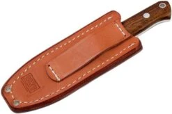 Bark River Bravo Necker II CPM 154CM, Desert Ironwood, Brown Sheath -Knife Sales Store BRK07 002DIW2 08 bark river brk07 002diw2 08