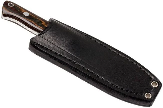 Bark River Bravo Necker II CPM 154CM, Burgundy Snakeskin Micarta 9 Bark River Bravo Necker II CPM 154CM, Burgundy Snakeskin Micarta - Image 8