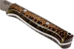 Bark River Bravo EDC A2 Rampless, Green Pinecone, Black Sheath -Knife Sales Store BRK07 007GPC3 04 bark river brk07 007gpc3 04