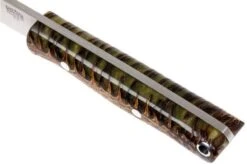 Bark River Bravo EDC A2 Rampless, Green Pinecone, Black Sheath -Knife Sales Store BRK07 007GPC3 05 bark river brk07 007gpc3 05