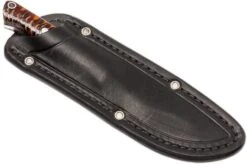 Bark River Bravo EDC A2, Orange & Red Pinecone, Black Sheath -Knife Sales Store BRK07 007PC2 07 bark river brk07 007pc2 07