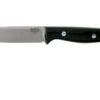 Bark River Gunny A2, Black Canvas Micarta, Rampless Bushcraft Knife -Knife Sales Store BRK07 011BRKC RL 01 bark river