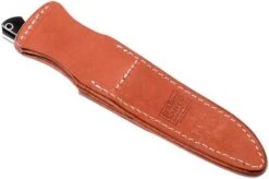 Bark River Gunny A2, Black Canvas Micarta, Brown Sheath -Knife Sales Store BRK07 011BRKC 08 bark river brk07 011brkc 08