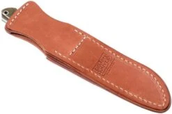 Bark River Gunny A2, Green Canvas Micarta, Brown Sheath -Knife Sales Store BRK07 011GNC RS 08 bark river brk07 011gnc rs 08