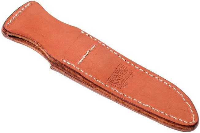 Bark River Gunny Scandi CPM 3V, Desert Ironwood, Brown Sheath 10 Bark River Gunny Scandi CPM 3V, Desert Ironwood, Brown Sheath - Image 8