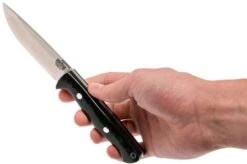 Bark River Gunny Hunter CPM 3V, Black Canvas Micarta, Jimped -Knife Sales Store BRK07 025BRKC JI 04 bark river brk07 025brkc ji 04