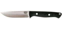 Bark River Gunny Hunter CPM 3V, Black Canvas Micarta, Red Liners