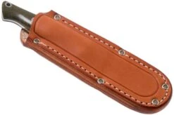 Bark River Bravo EDC CPM 3V Rampless, Green Canvas Micarta Bushcraft Knife -Knife Sales Store BRK07 027GCMR 06 bark river knives