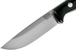 Bark River Bravo EDC CPM 154 Black Canvas Micarta, Rampless -Knife Sales Store BRK07 054BKC RS 03 bark river