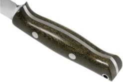 Bark River Bravo EDC CPM 154, Green Canvas Micarta, Rampless -Knife Sales Store BRK07 054GNC RS 04 bark river