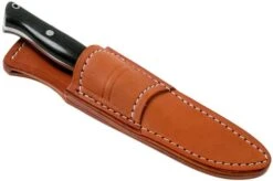 Bark River Gunny Hunter CPM S45VN, Black Canvas Micarta Hunting Knife -Knife Sales Store BRK07 084BCM 06 bark river knives