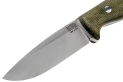 Bark River Gunny Hunter CPM S45VN, Green Canvas Micarta Hunting Knife -Knife Sales Store BRK07 084GCM 03 bark river knives