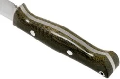 Bark River Gunny Hunter CPM S45VN, Green Canvas Micarta Hunting Knife -Knife Sales Store BRK07 084GCM 04 bark river knives