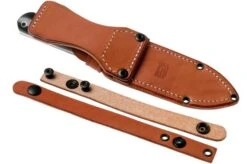 Bark River Bravo 1 A2, Black Canvas Micarta Rampless Outdoor Knife -Knife Sales Store BRK07 111BRKC RS 07 bark river knives