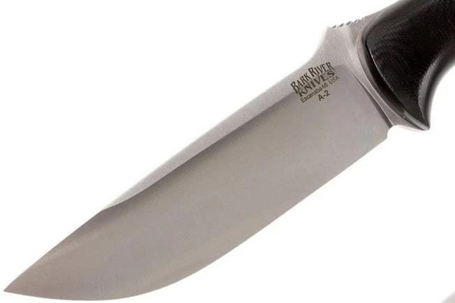 Bark River Bravo 1 A2, Black G10, Brown Sheath 5 Bark River Bravo 1 A2, Black G10, Brown Sheath - Image 3