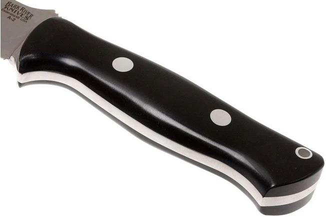 Bark River Bravo 1 A2, Black G10, Brown Sheath 6 Bark River Bravo 1 A2, Black G10, Brown Sheath - Image 4