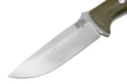 Bark River Bravo 1 A2 Green Canvas Micarta, Bushcraft Knife -Knife Sales Store BRK07 111GNC 03 barkriver