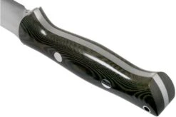 Bark River Bravo 1 A2 Black & Green Linen Micarta Bushcraft Knife -Knife Sales Store BRK07 112BGLM 04 bark river knives