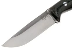 Bark River Gunny A2 Rampless, Black Canvas Micarta Outdoor Knife -Knife Sales Store BRK07 113BCMR 03 bark river knives