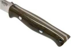 Bark River Gunny A2, Green Canvas Micarta Outdoor Knife -Knife Sales Store BRK07 113GCM2 05 bark river knives