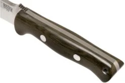 Bark River Bravo 1.5 A2 Green Canvas Micarta Outdoor Knife -Knife Sales Store BRK07 113GCM 05 bark river knives