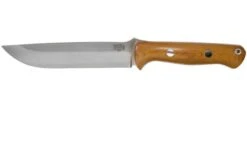 Bark River Bravo 1.5 A2 Natural Canvas Micarta Outdoor Knife