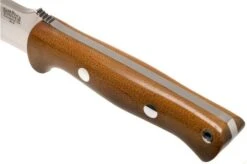 Bark River Bravo 1.5 A2 Natural Canvas Micarta Outdoor Knife -Knife Sales Store BRK07 113NCM 05 bark river knives