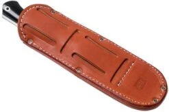 Bark River Bravo 1 CPM 3V, Black Canvas Micarta, Brown Sheath -Knife Sales Store BRK07 114BRKC 08 bark river knives v202105