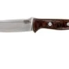 Bark River Bravo 1 CPM 3V, Burgundy Snakeskin Micarta, Brown Sheath -Knife Sales Store BRK07 114SBC 01 bark river brk07 114sbc 01